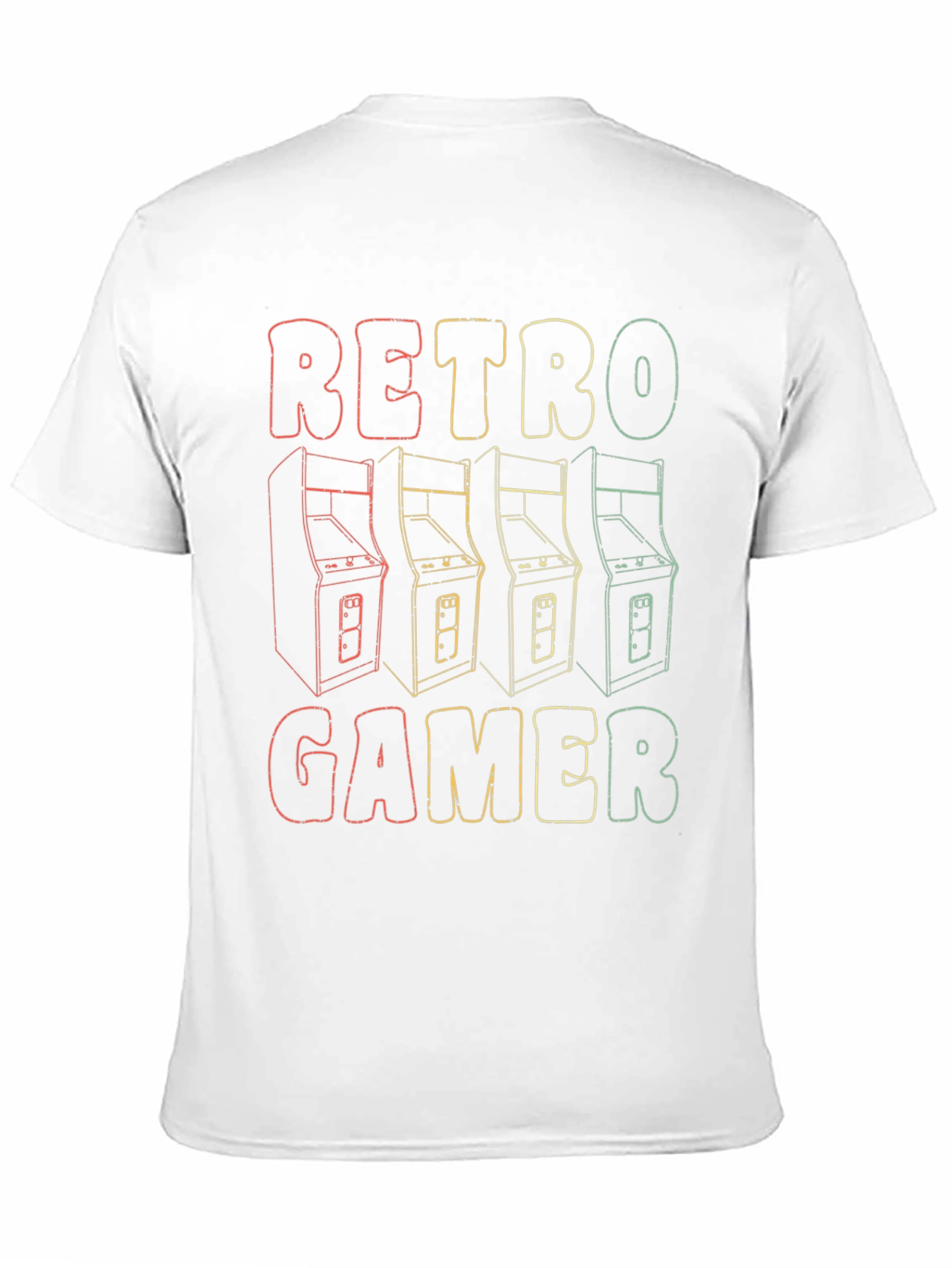 Retro Gamer T-Shirt - Classic Arcade Design