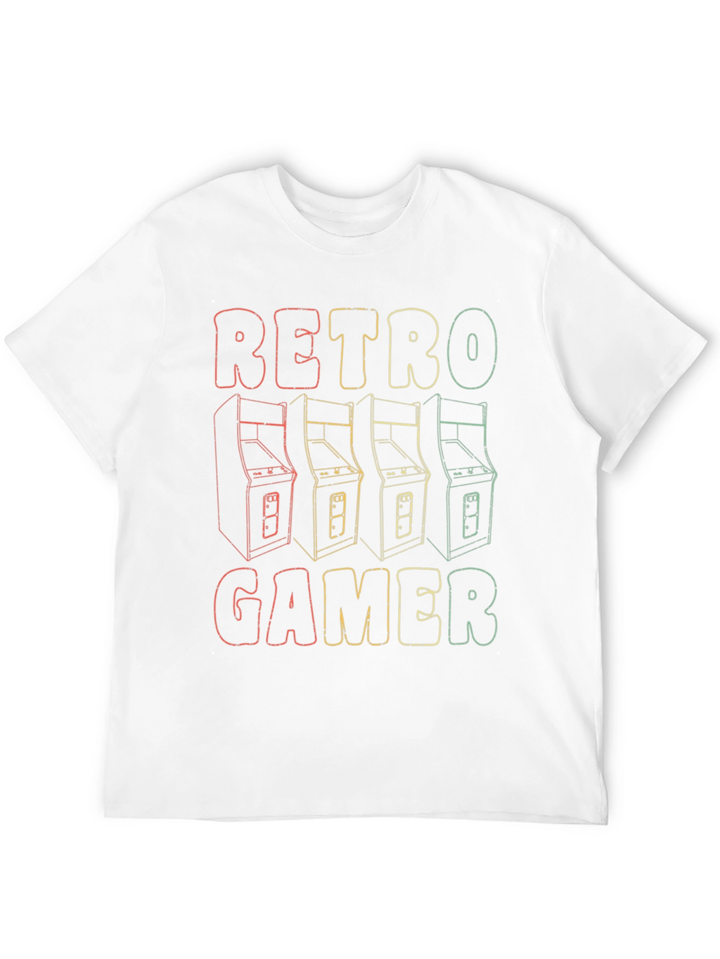 Retro Gamer T-Shirt - Classic Arcade Design