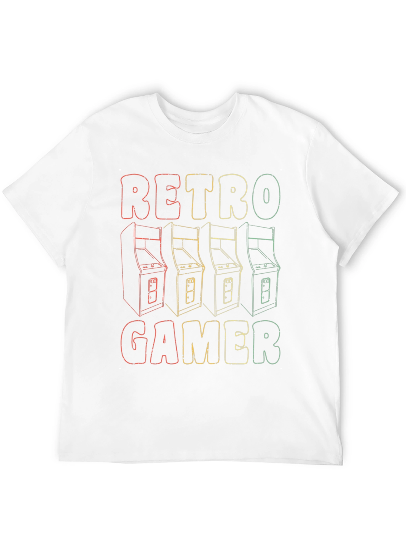 Retro Gamer T-Shirt - Classic Arcade Design
