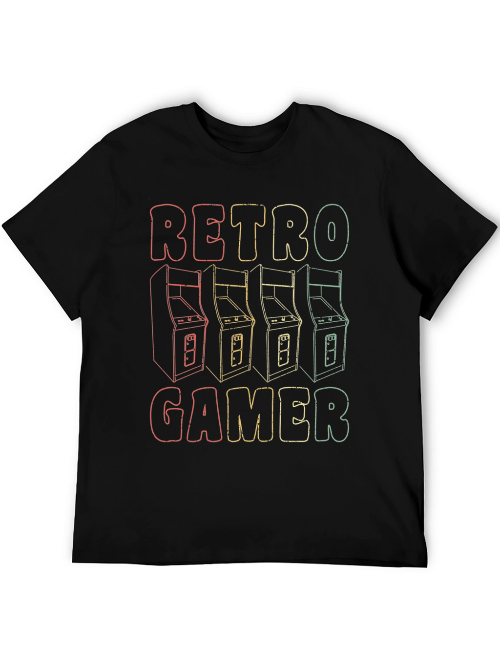 Retro Gamer T-Shirt - Classic Arcade Design