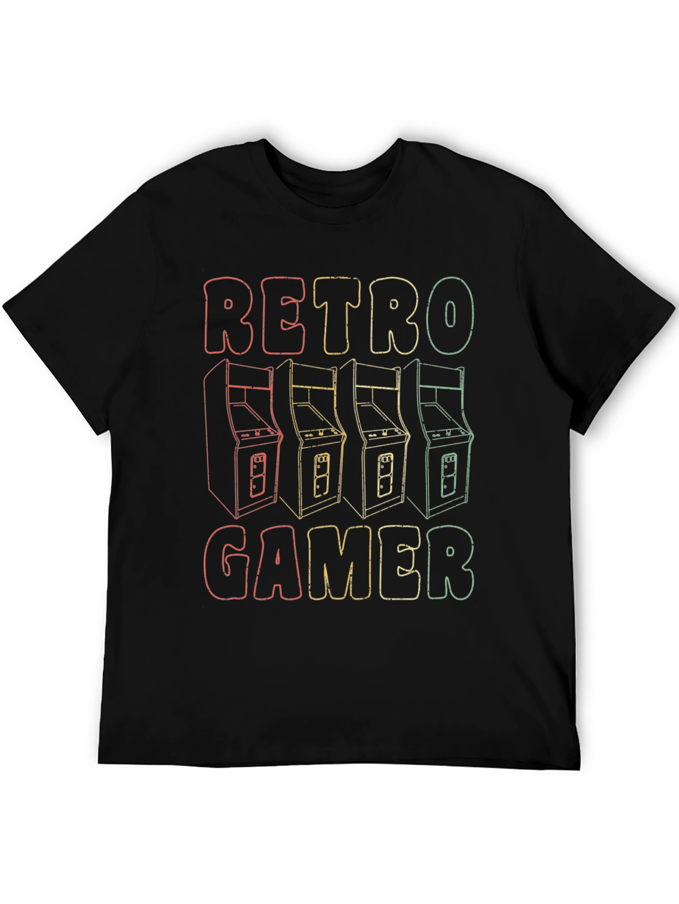 Retro Gamer T-Shirt - Classic Arcade Design