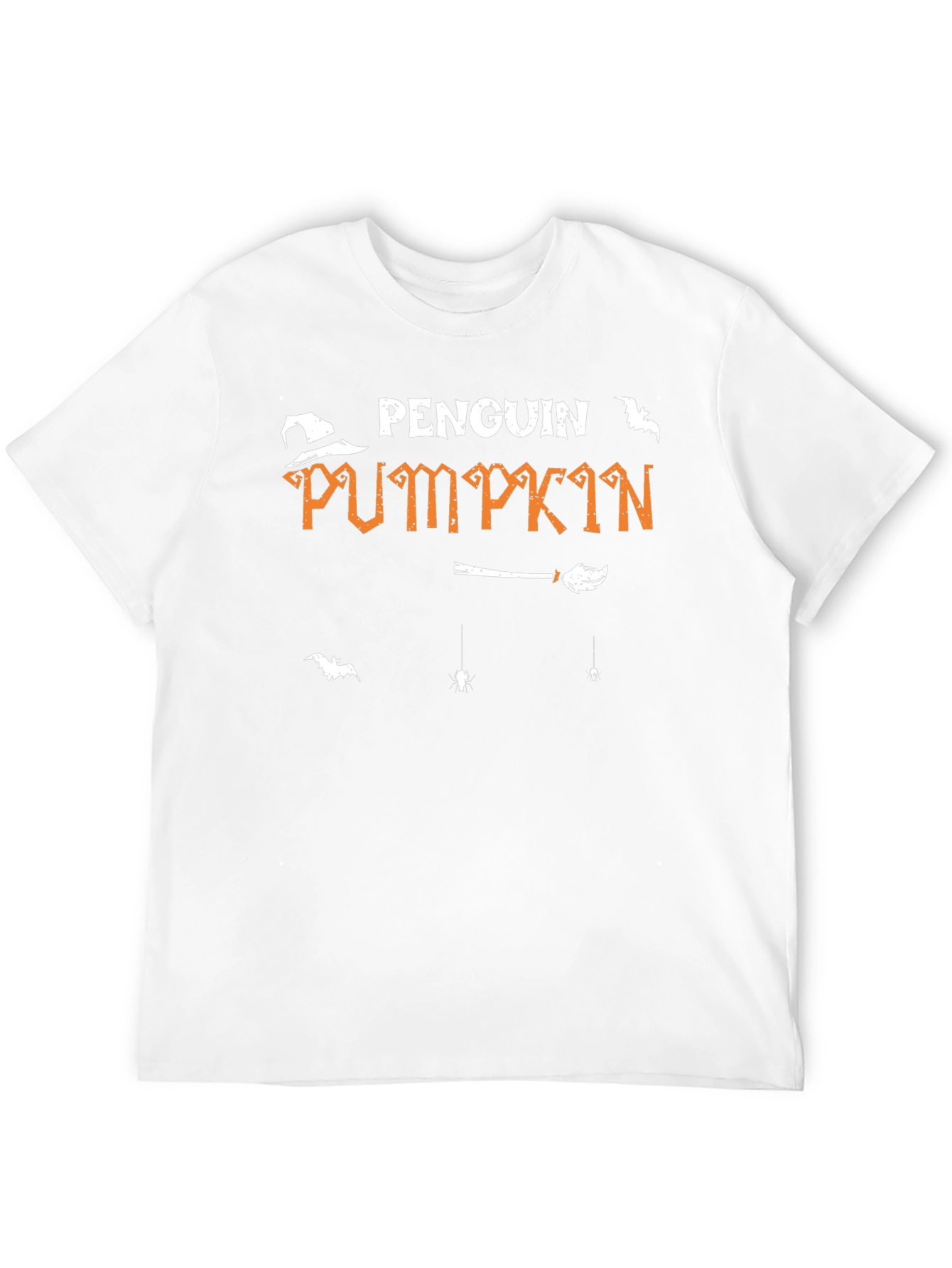 Penguin Pumpkin Halloween T-Shirt - Spooky Season Tee