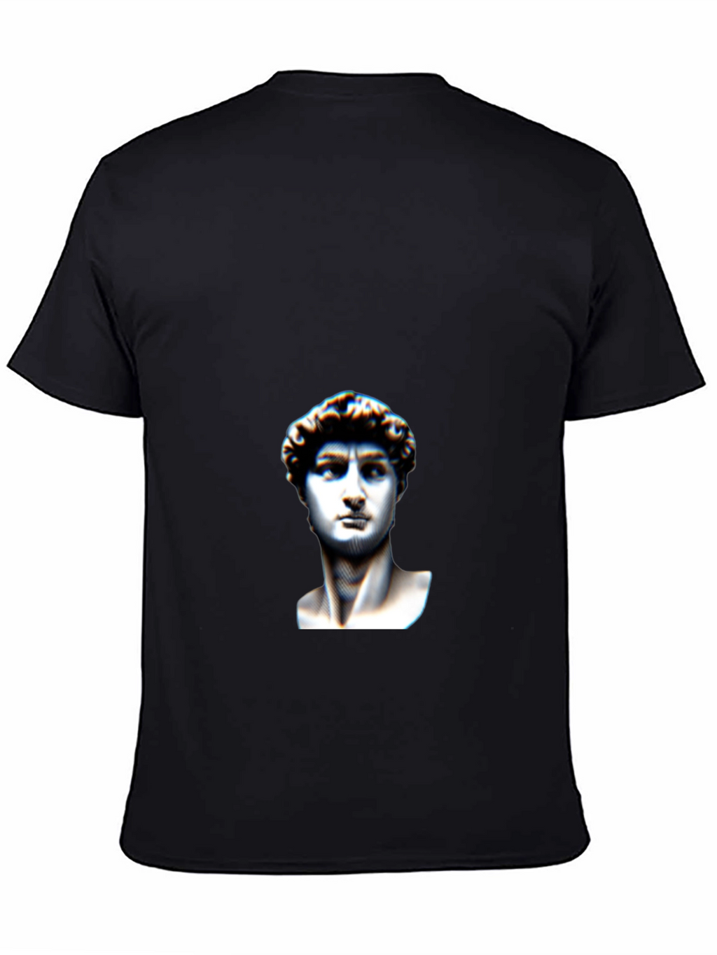 David Statue Graphic Black T-Shirt
