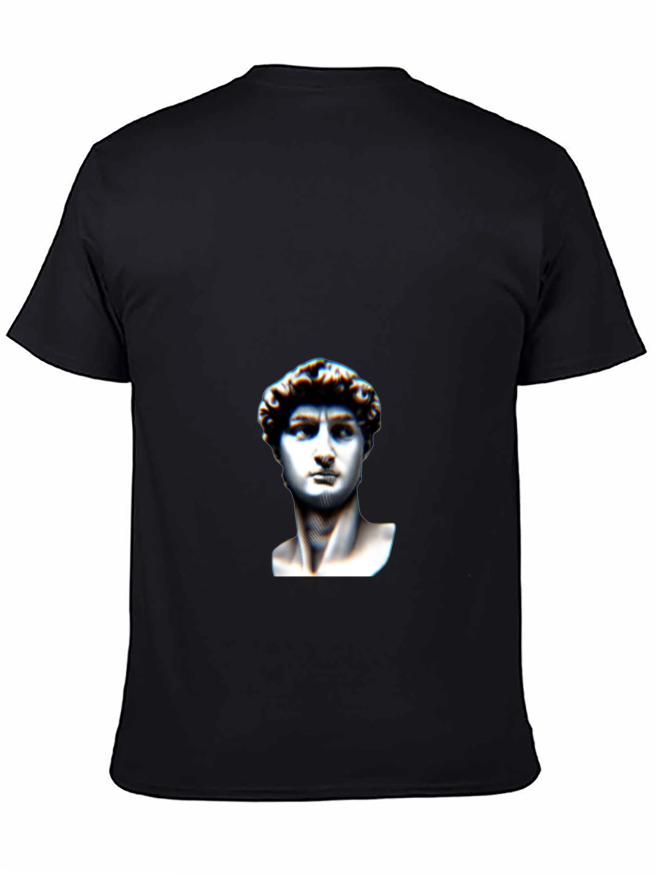 David Statue Graphic Black T-Shirt