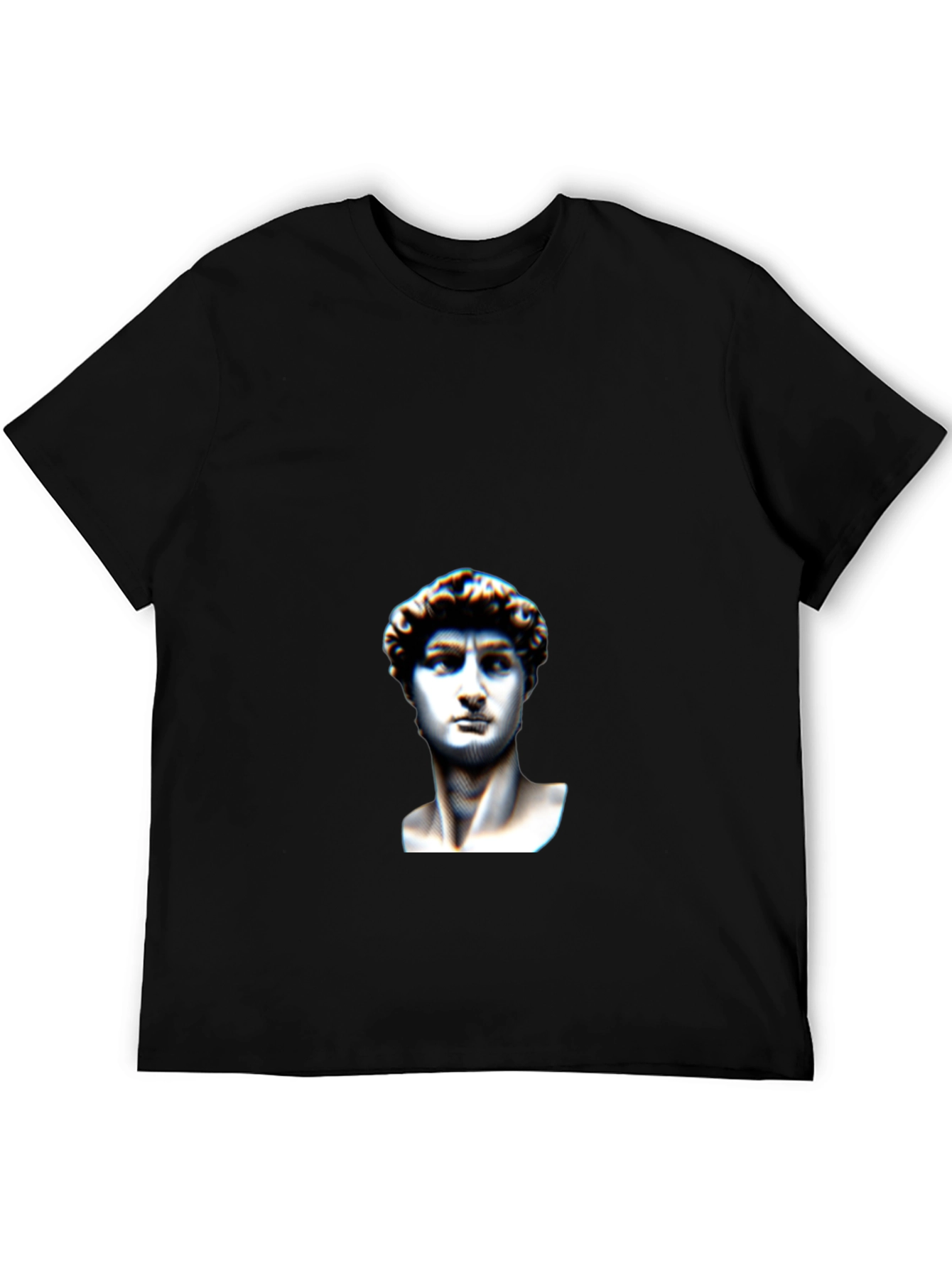 David Statue Graphic Black T-Shirt