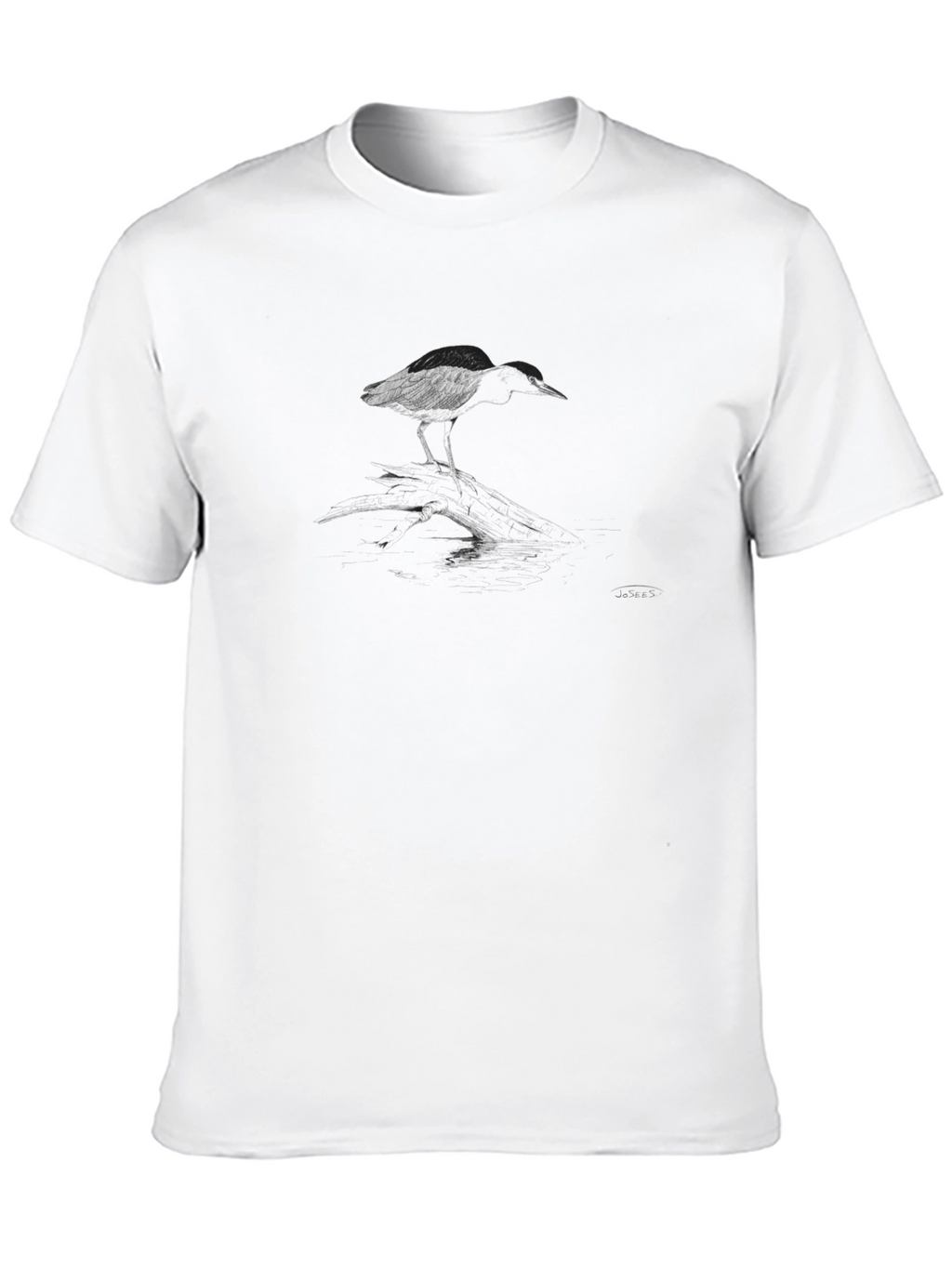 Bird Graphic Black T-Shirt