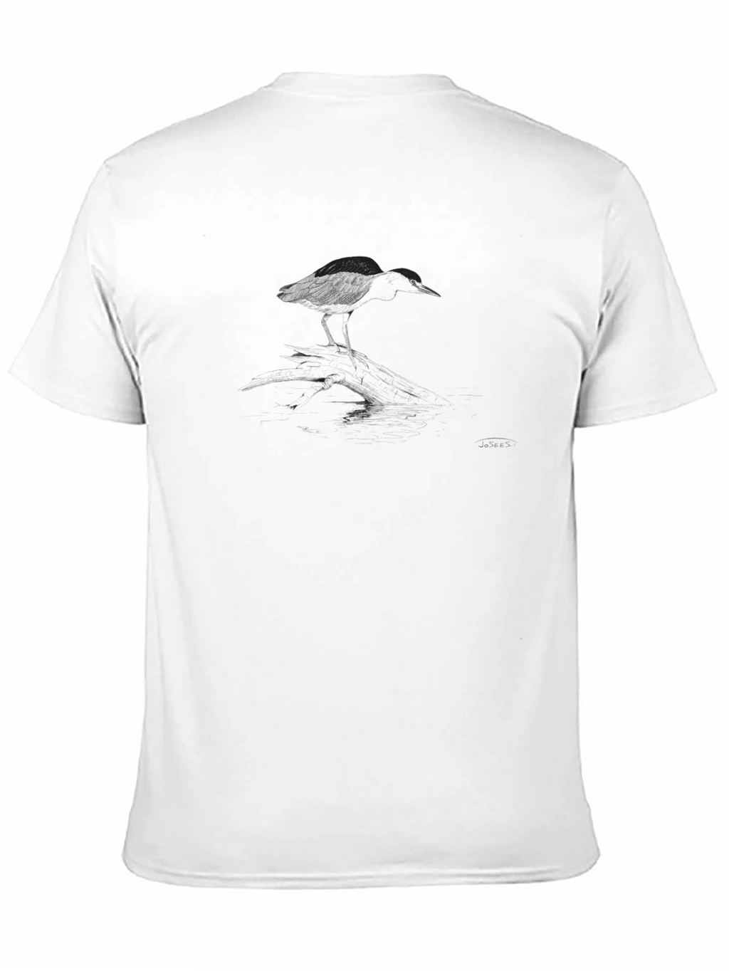 Bird Graphic Black T-Shirt