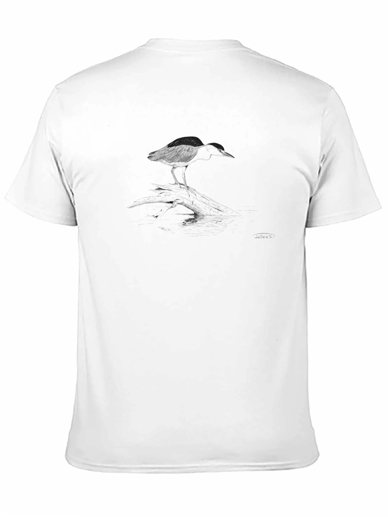 Bird Graphic Black T-Shirt