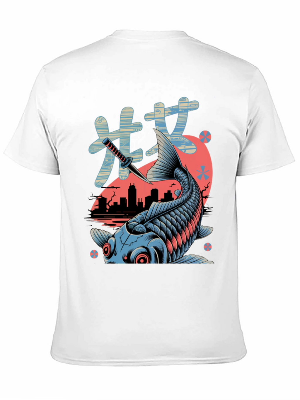 Koi Fish Graphic Tee - Urban Style