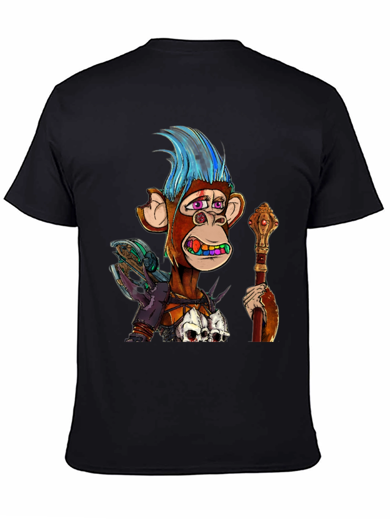 Ape NFT Graphic Print T-Shirt