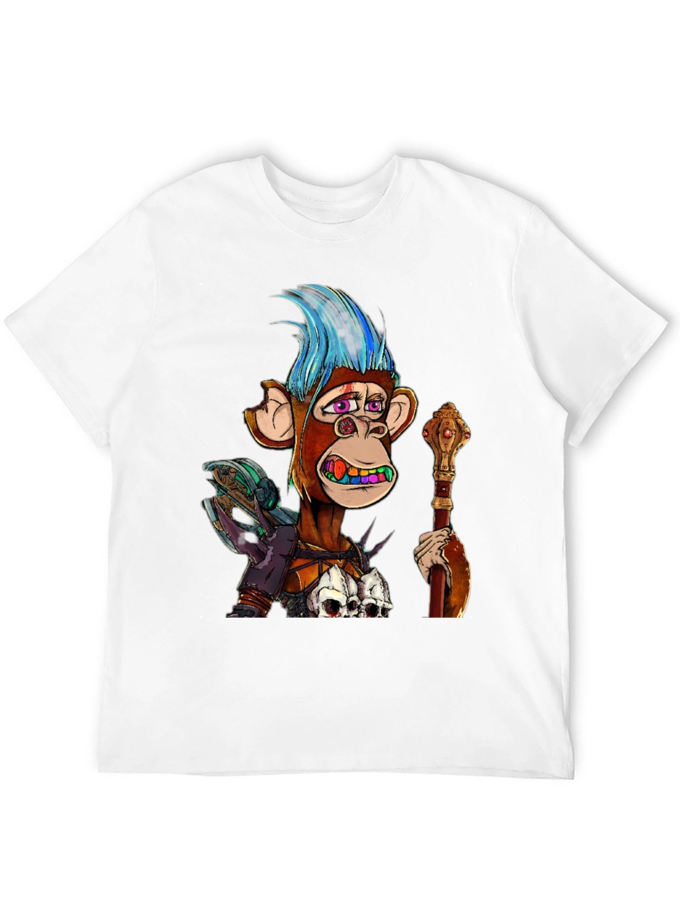 Ape NFT Graphic Print T-Shirt