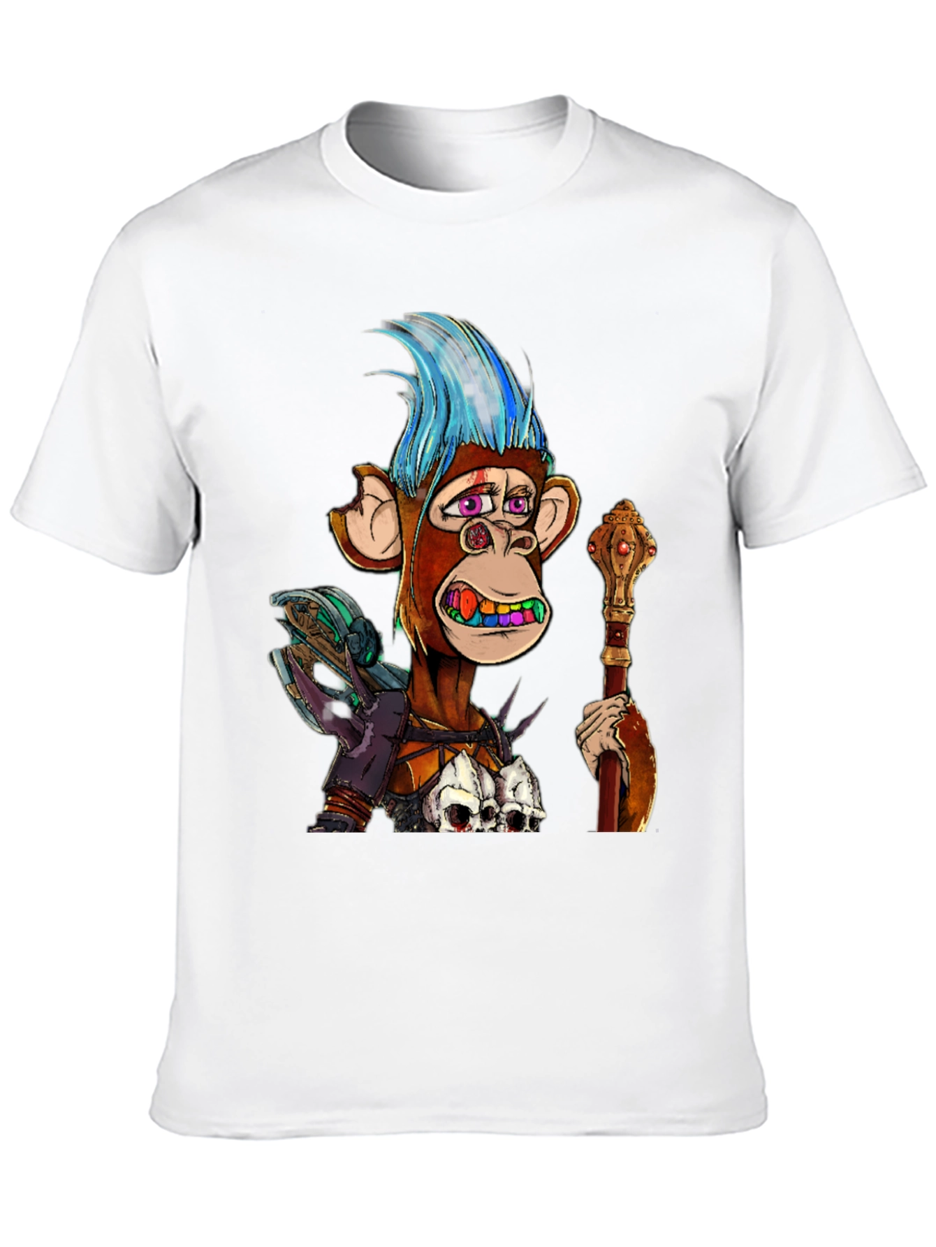 Ape NFT Graphic Print T-Shirt