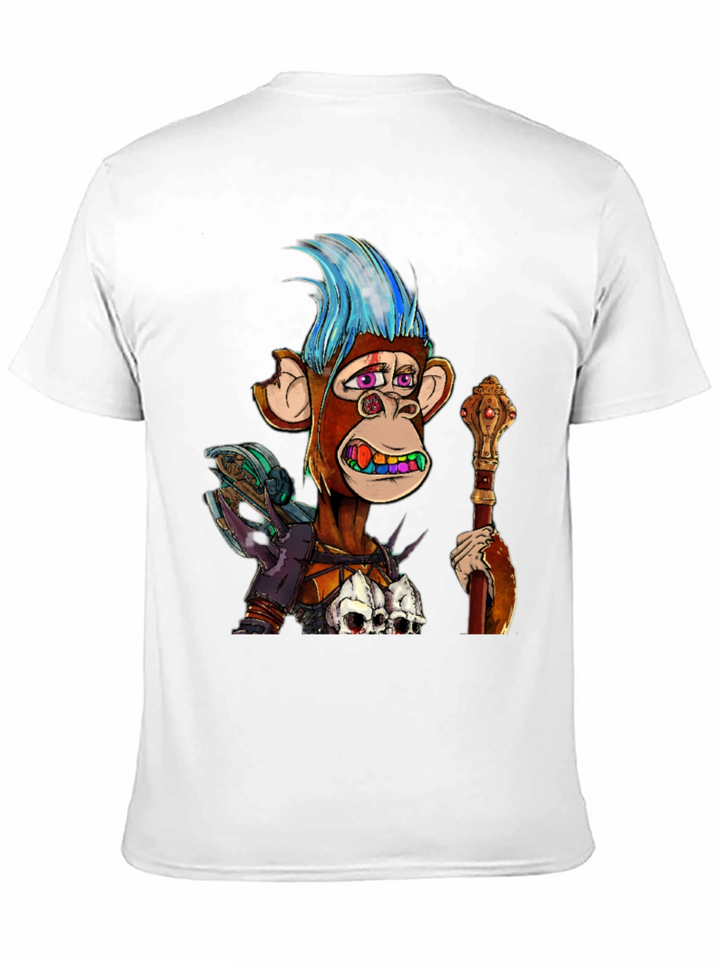 Ape NFT Graphic Print T-Shirt
