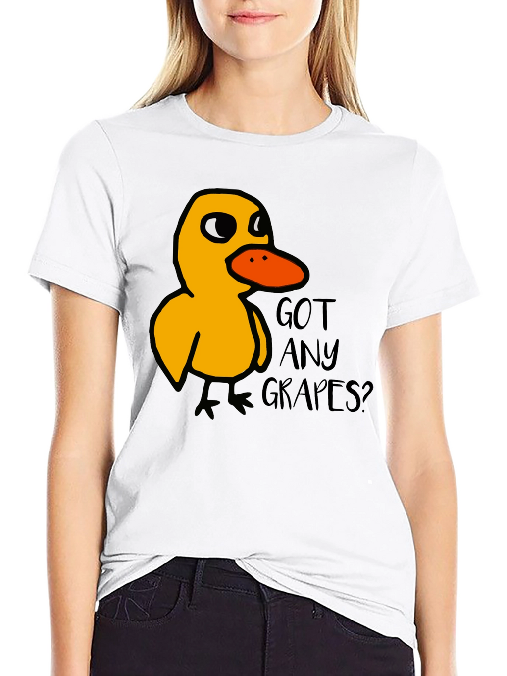 Got Any Grapes Duck T-Shirt Funny Meme Tee