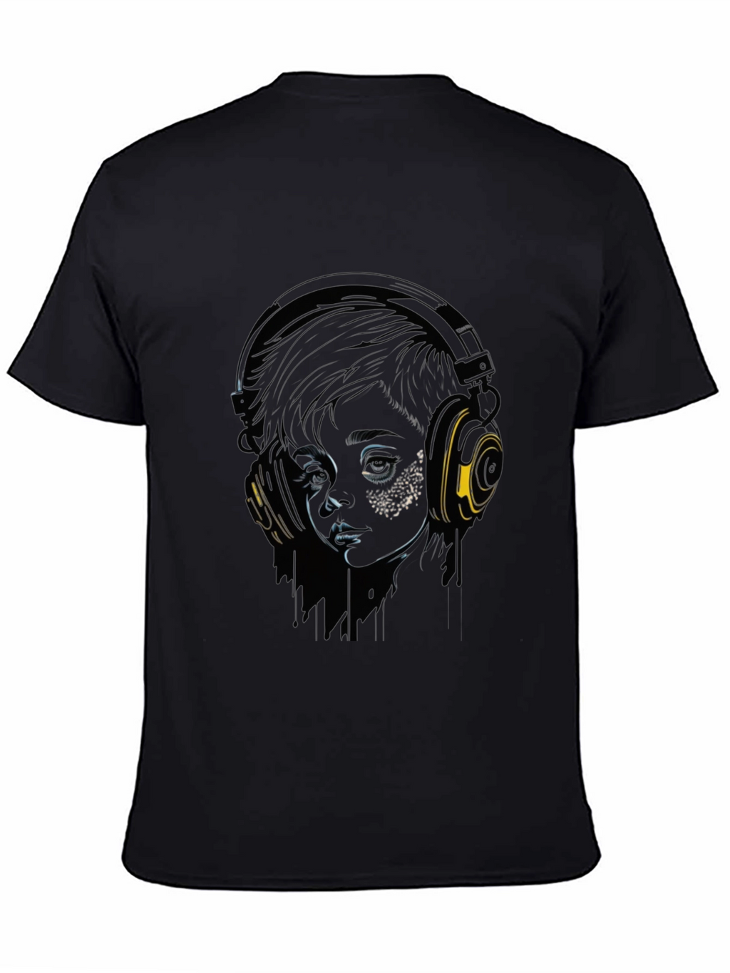 Headphones T-Shirt - Edgy Graphic Tee