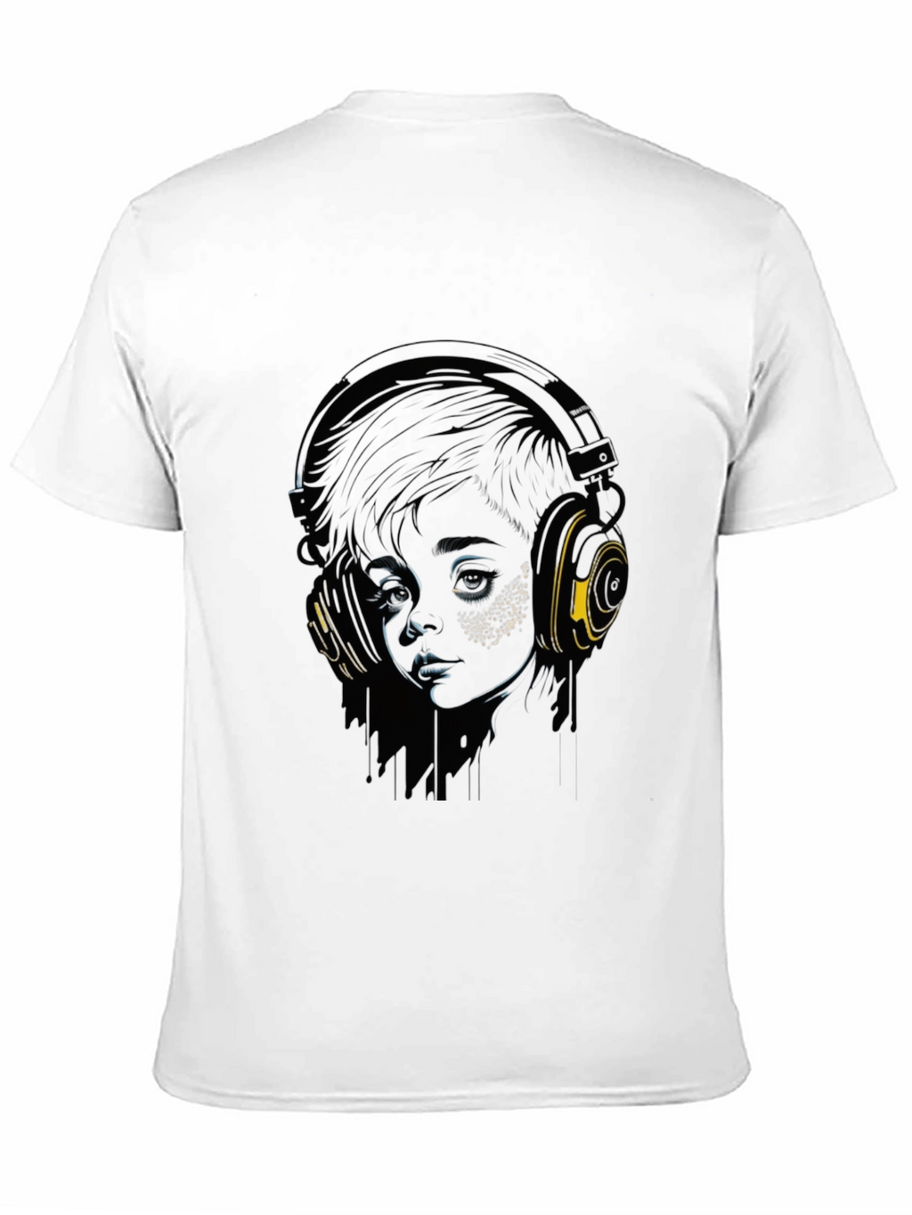 Headphones T-Shirt - Edgy Graphic Tee