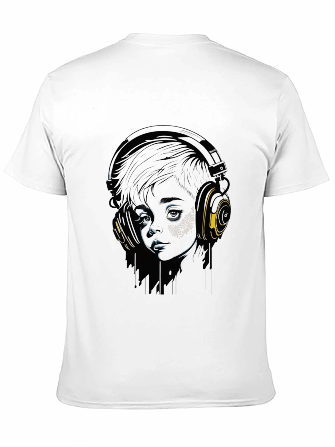 Headphones T-Shirt - Edgy Graphic Tee
