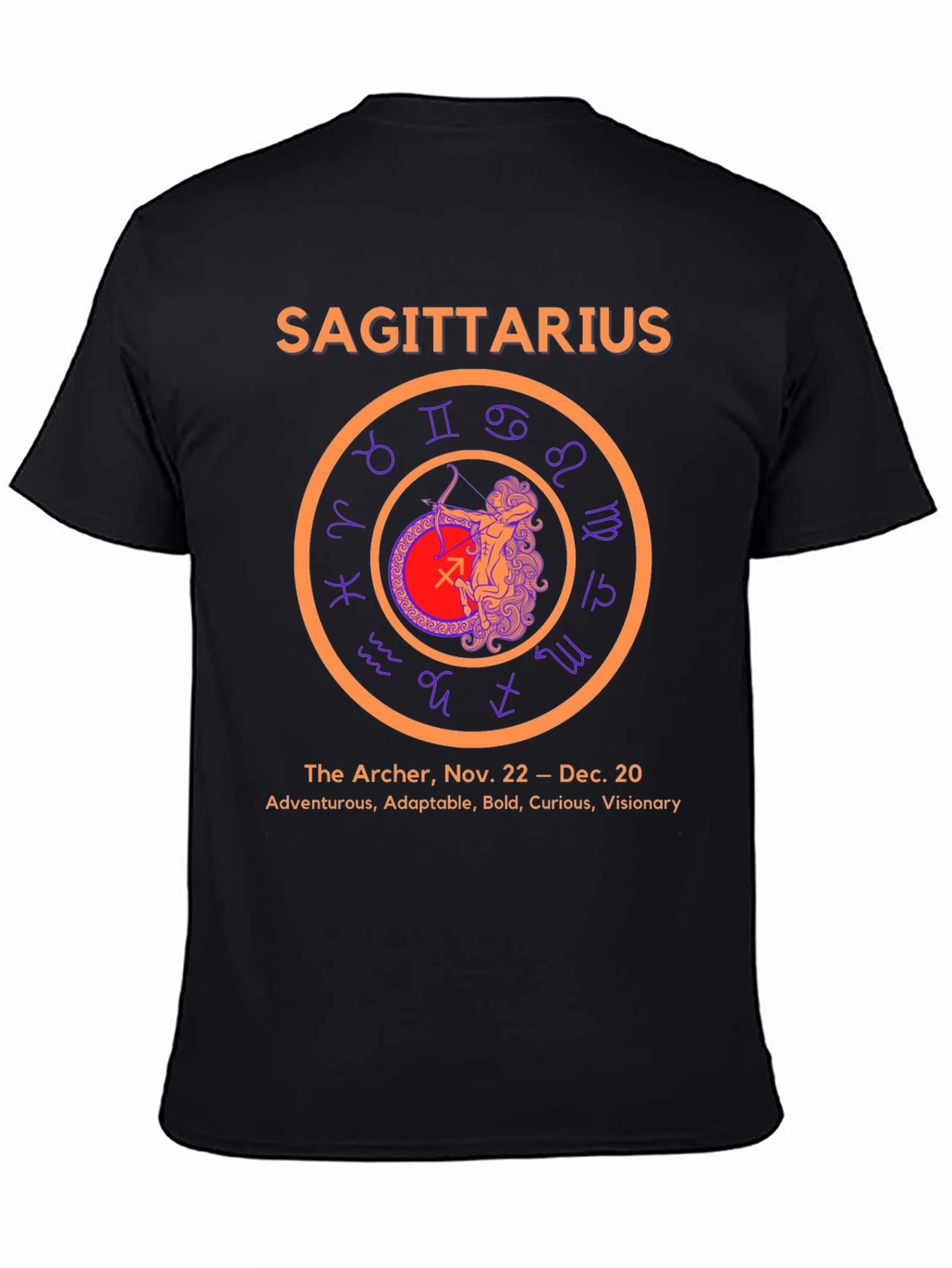 Sagittarius Zodiac T-Shirt - The Archer Tee