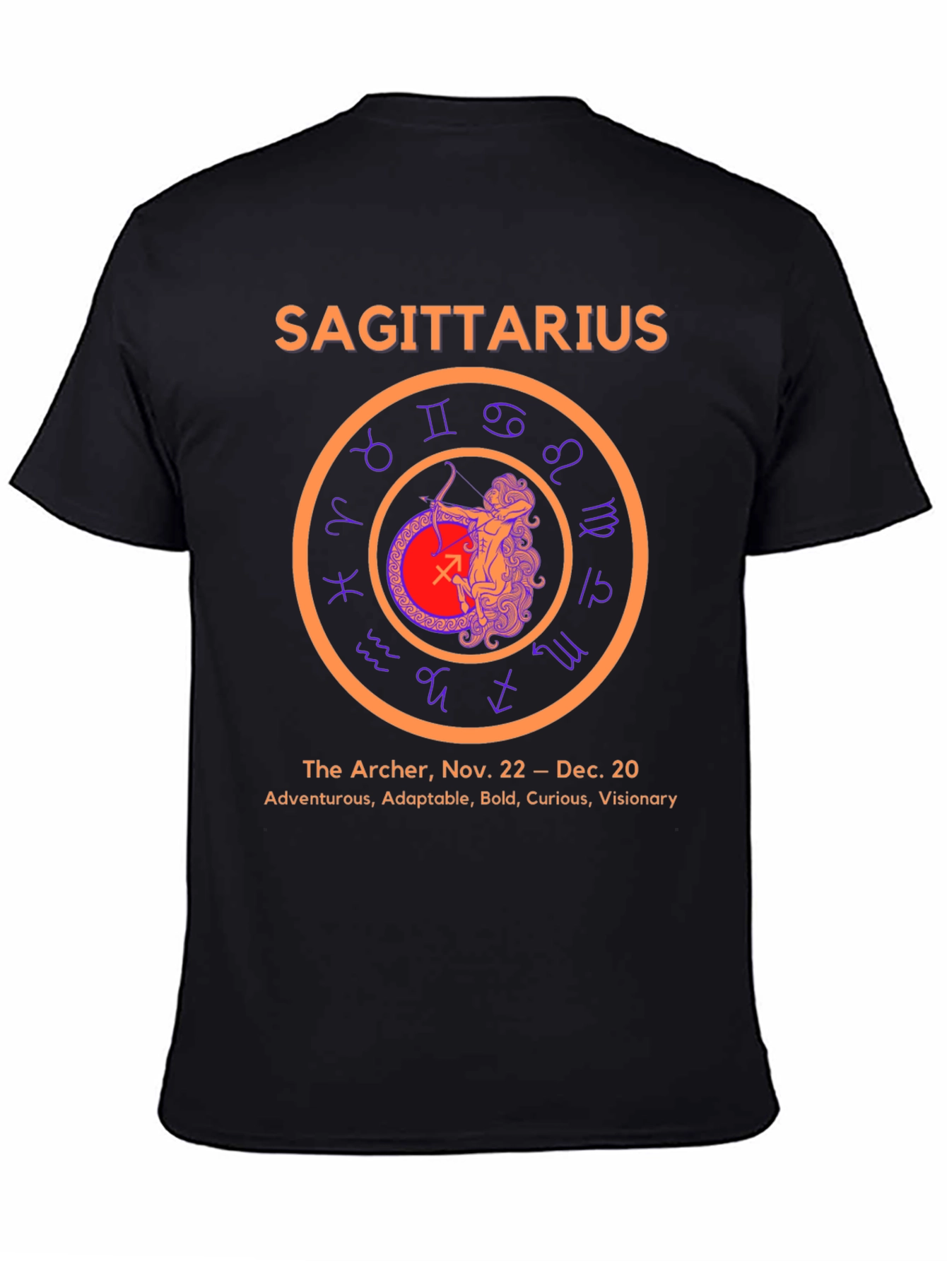 Sagittarius Zodiac T-Shirt - The Archer Tee