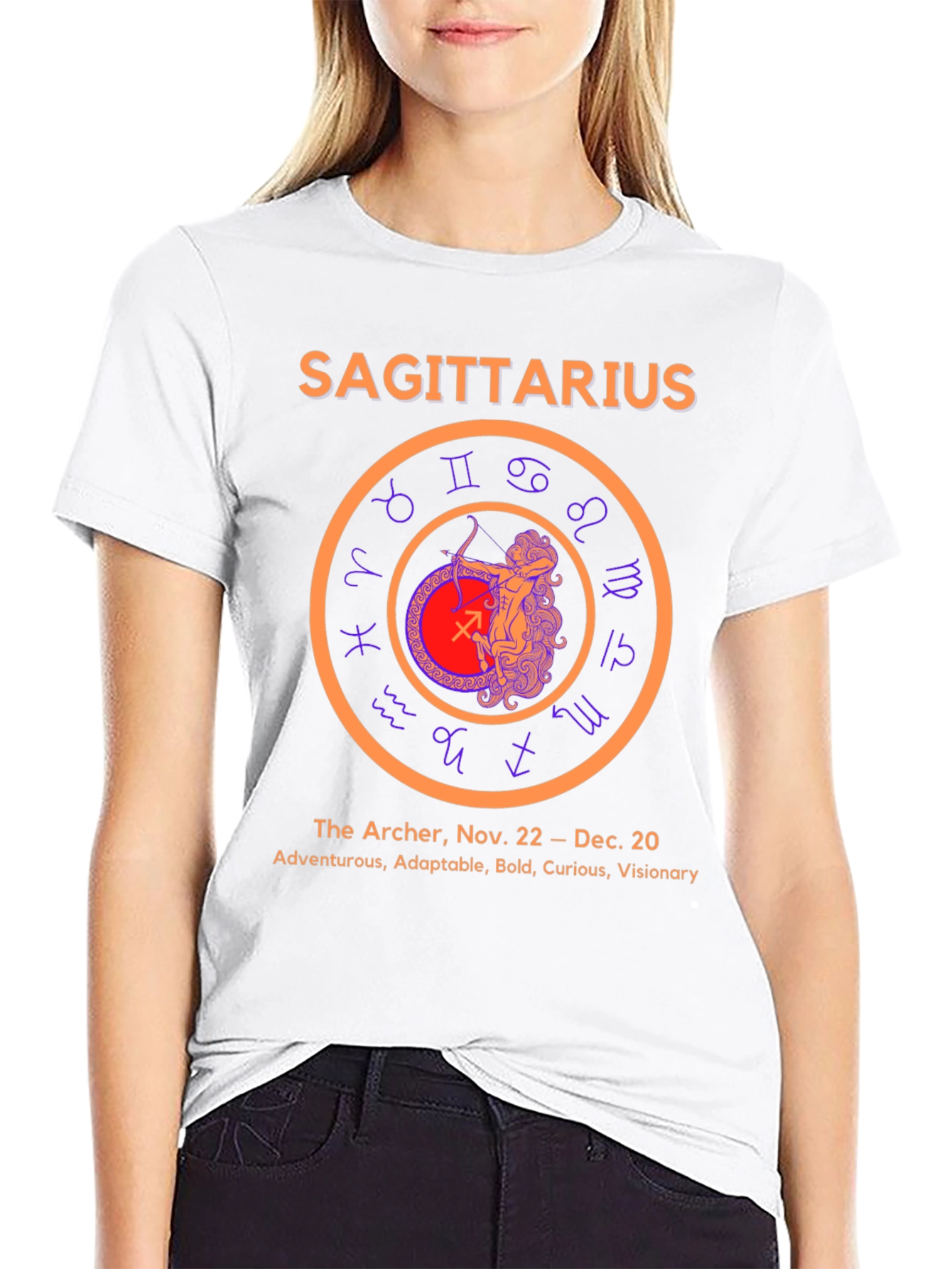 Sagittarius Zodiac T-Shirt - The Archer Tee