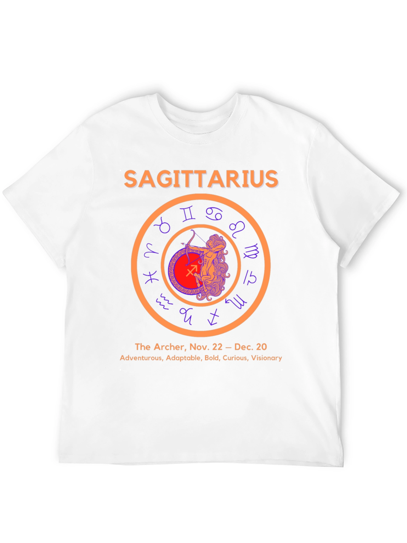 Sagittarius Zodiac T-Shirt - The Archer Tee