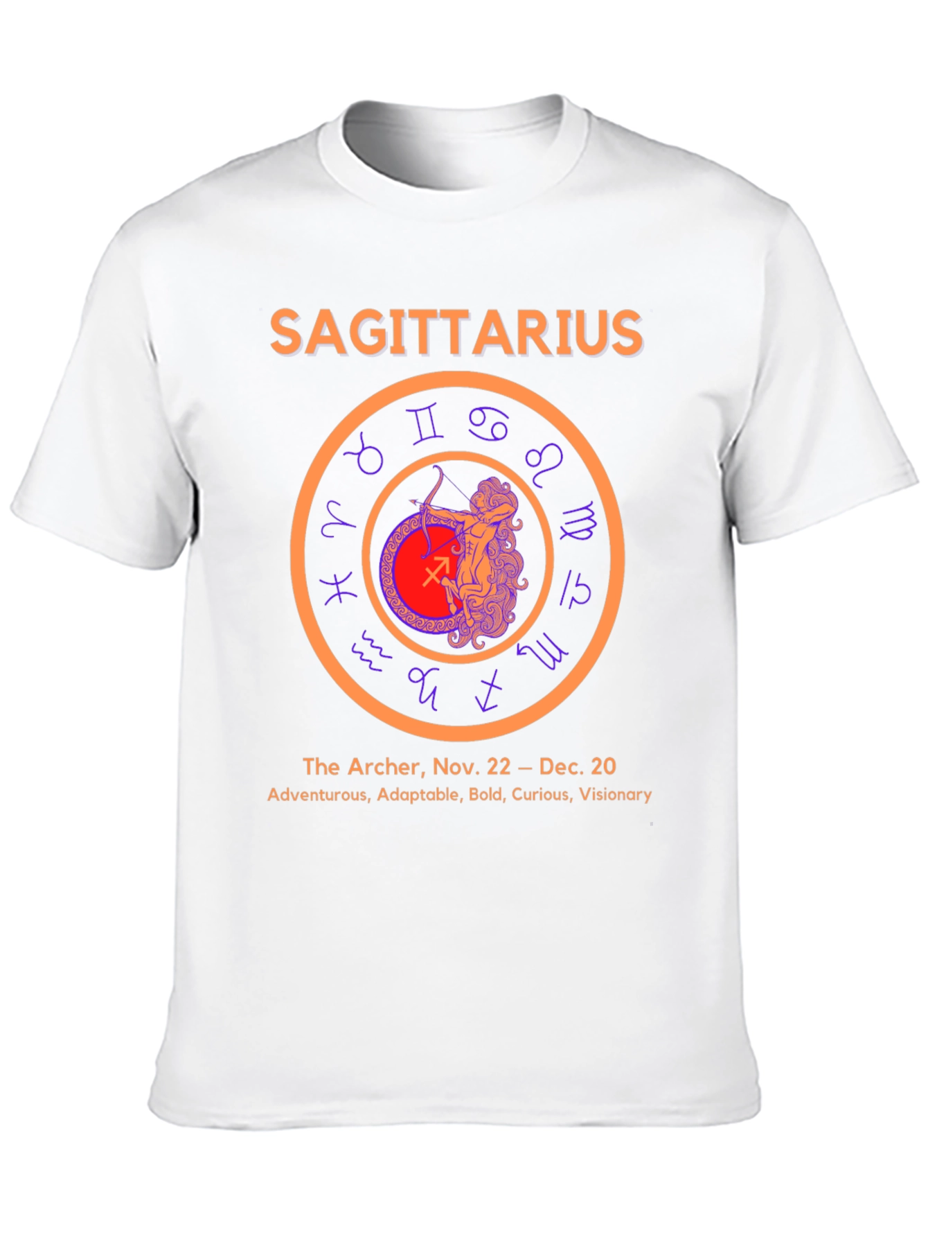 Sagittarius Zodiac T-Shirt - The Archer Tee