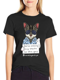 Cool Cat Travel Agent T-Shirt
