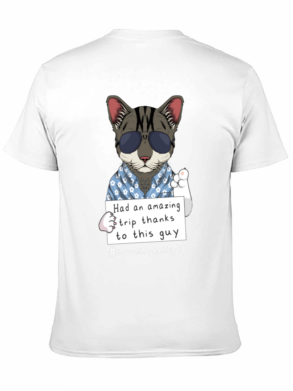 Cool Cat Travel Agent T-Shirt