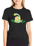 Novelty There Make Be Snakes Graphic T-Shirt