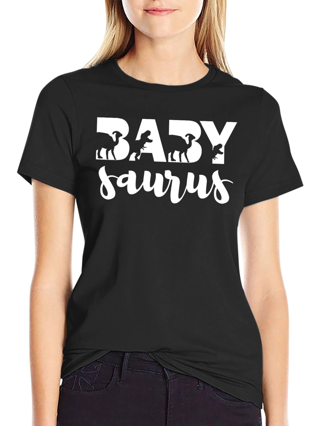 Baby Saurus Dinosaur Graphic Tee