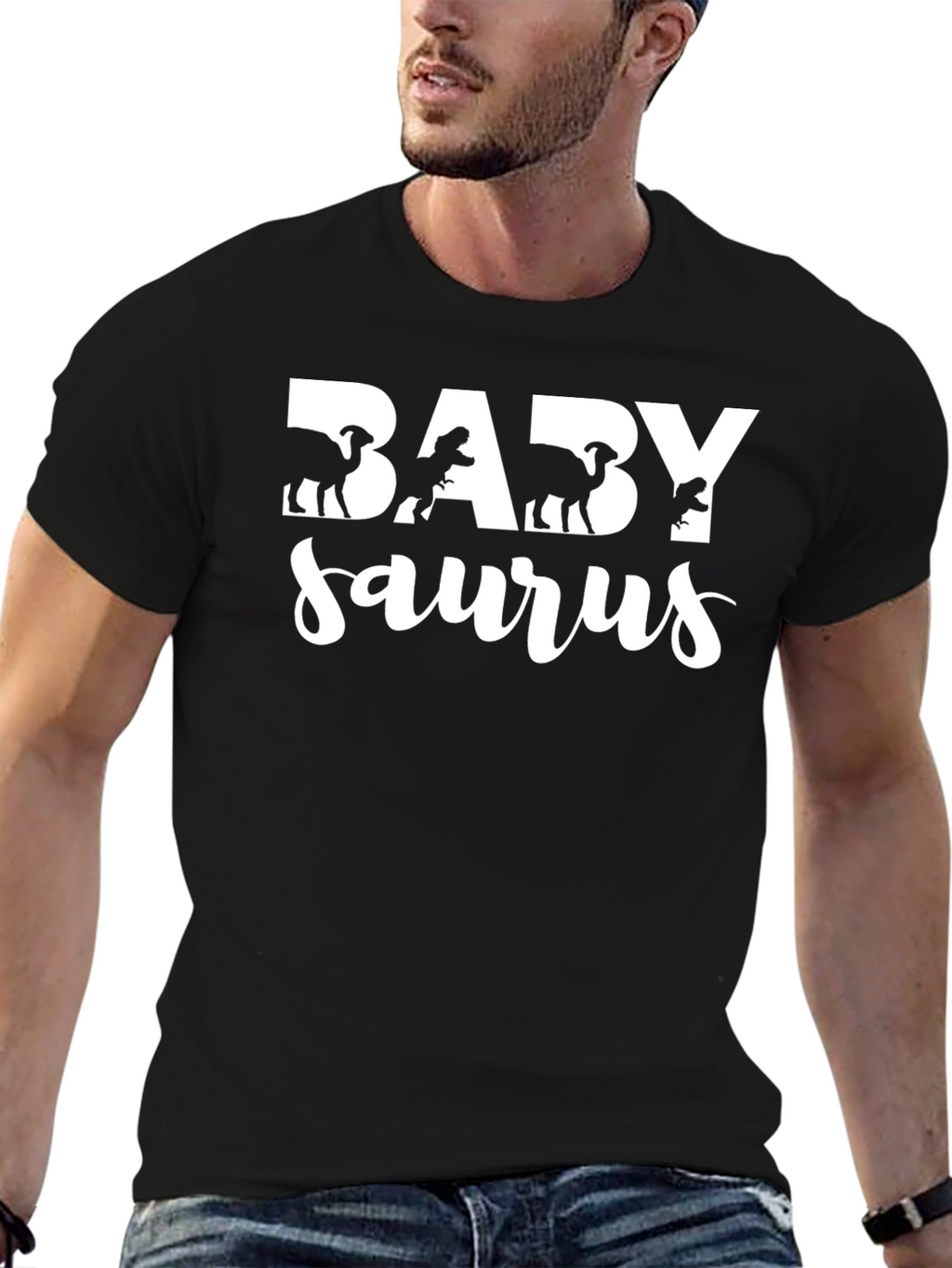 Baby Saurus Dinosaur Graphic Tee