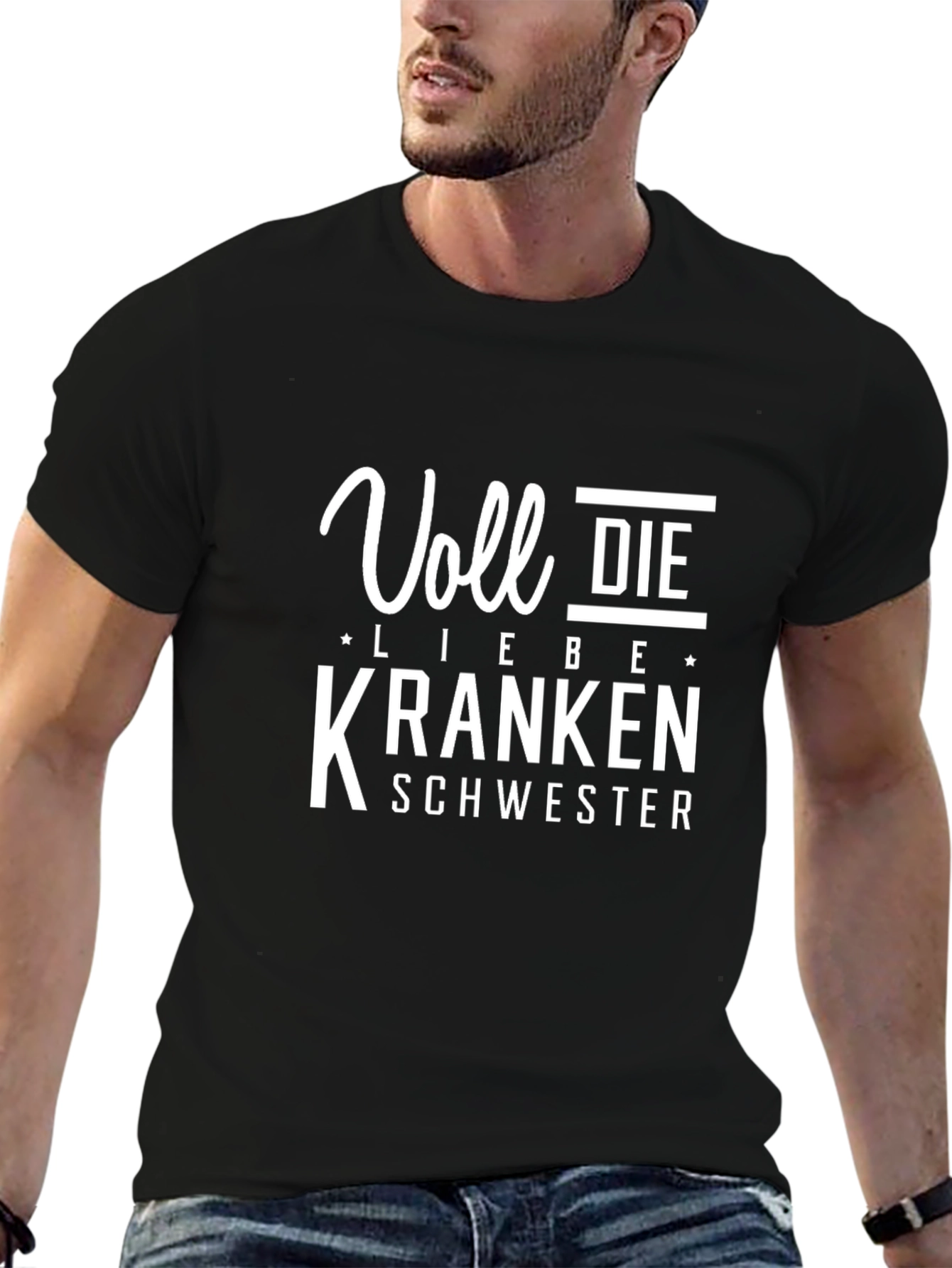 Funny Nurse Shirt - Voll Die Liebe Krankenschwester T-Shirt