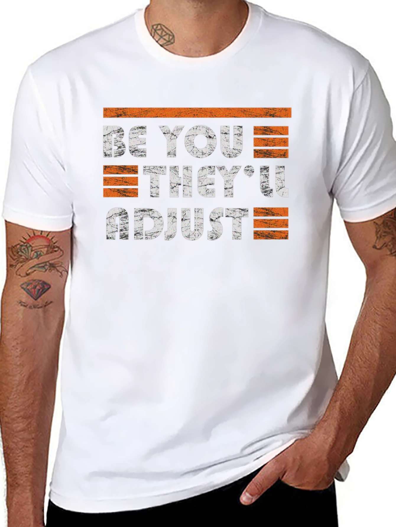 Be You Theyll Adjust Graphic Tee