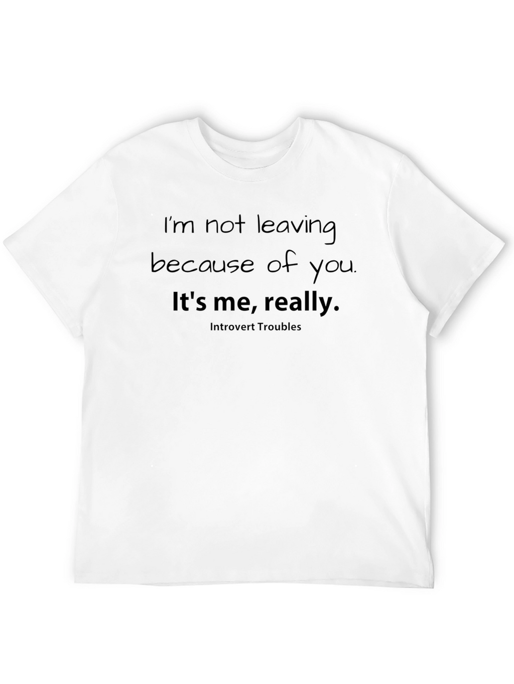 Introvert Troubles Graphic T-Shirt
