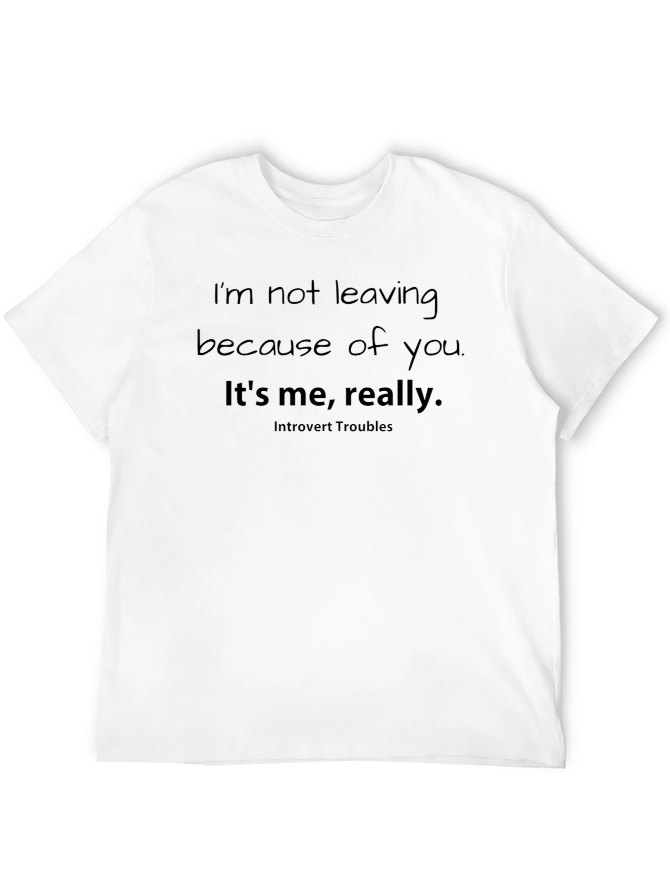 Introvert Troubles Graphic T-Shirt