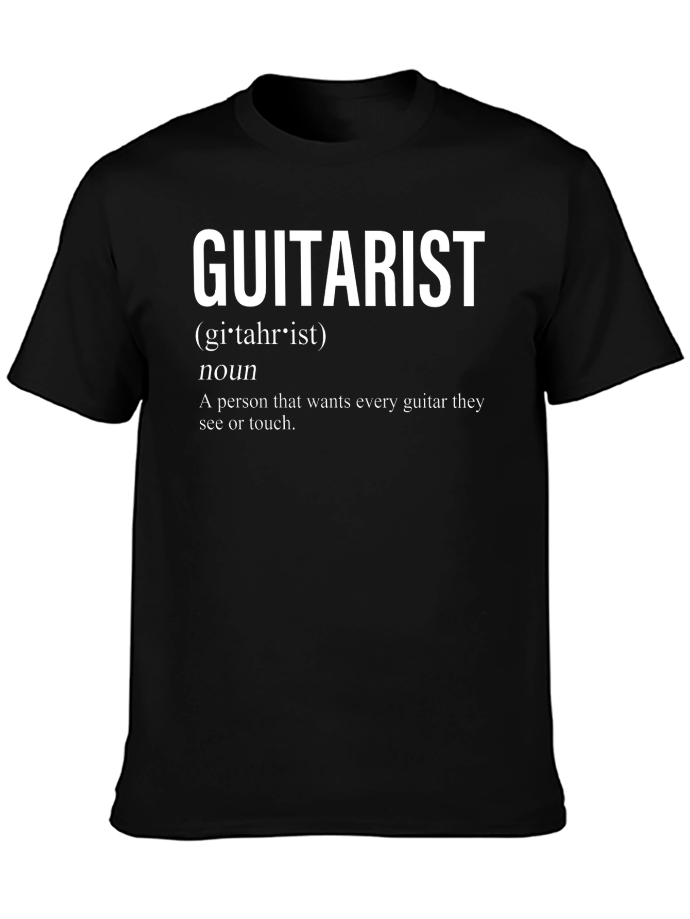 Guitarist Definition T-Shirt - Musician Gift
