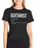 Guitarist Definition T-Shirt - Musician Gift