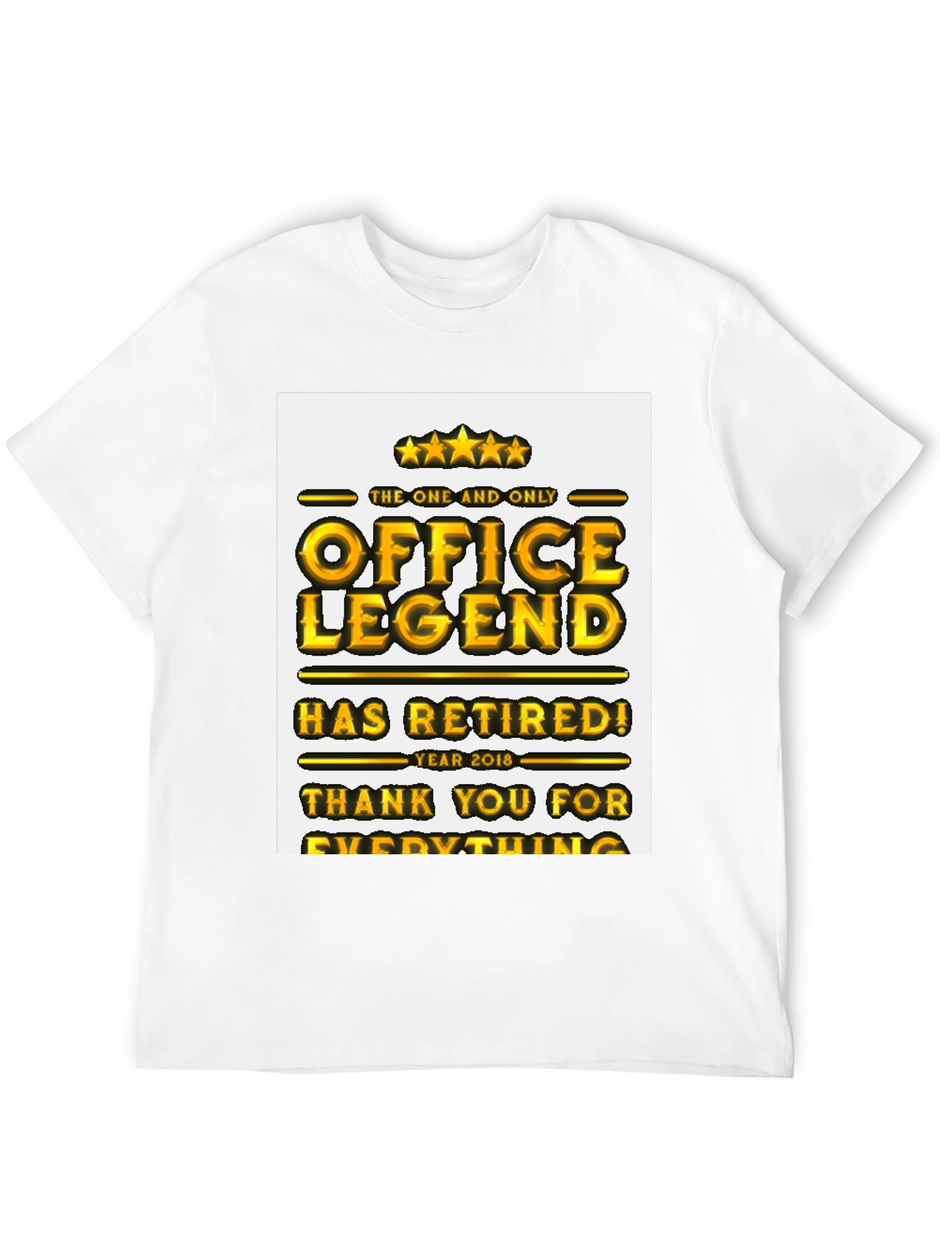 Office Legend Retirement T-Shirt - 2018
