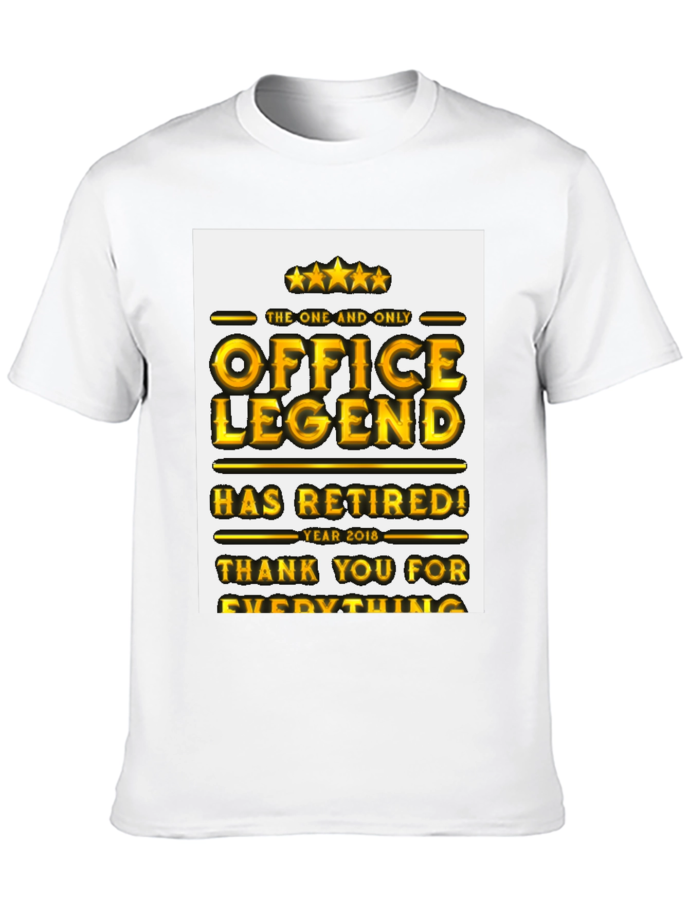 Office Legend Retirement T-Shirt - 2018