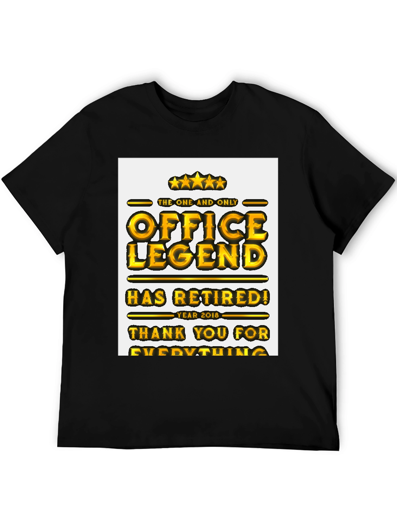 Office Legend Retirement T-Shirt - 2018