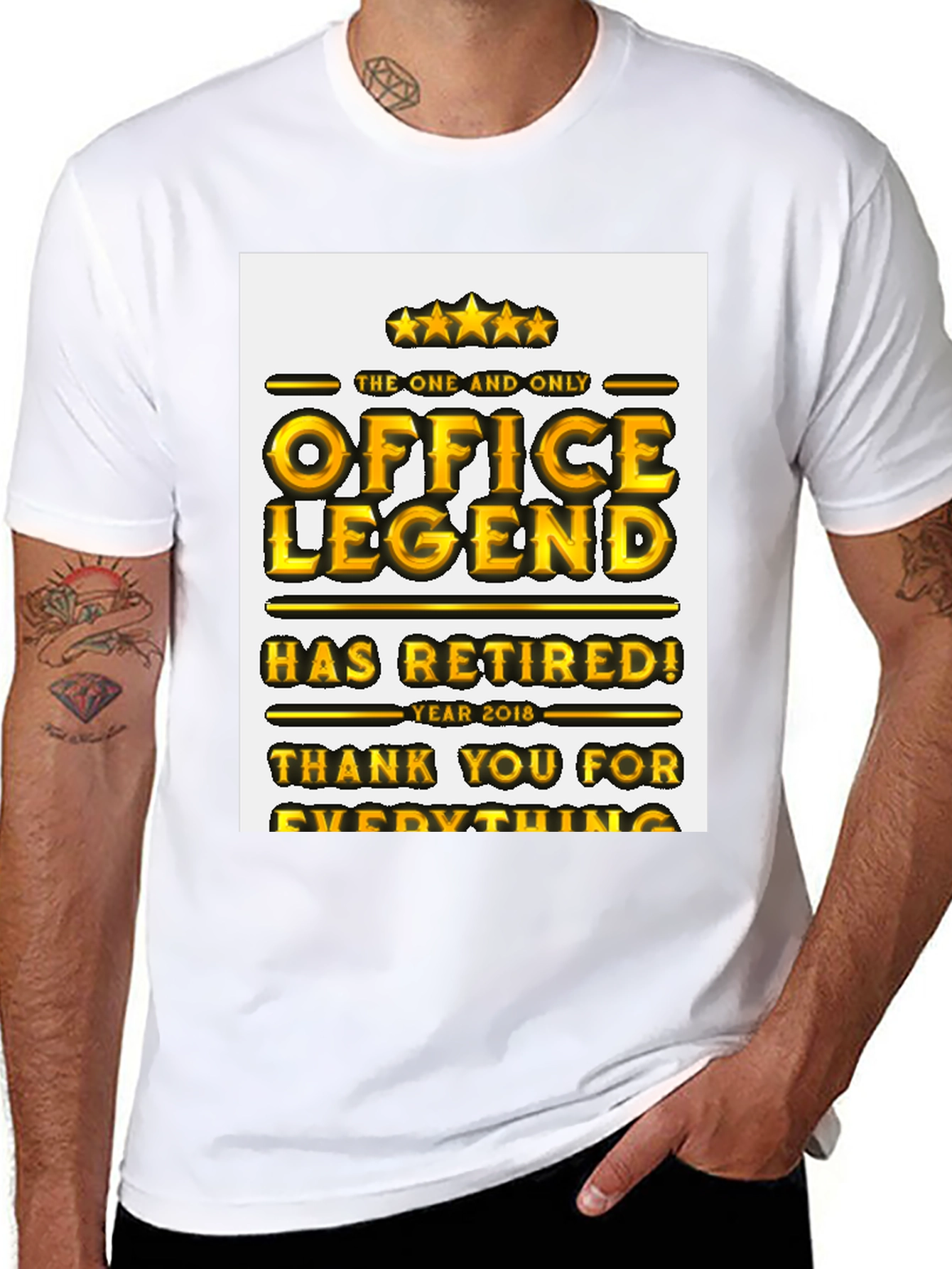 Office Legend Retirement T-Shirt - 2018