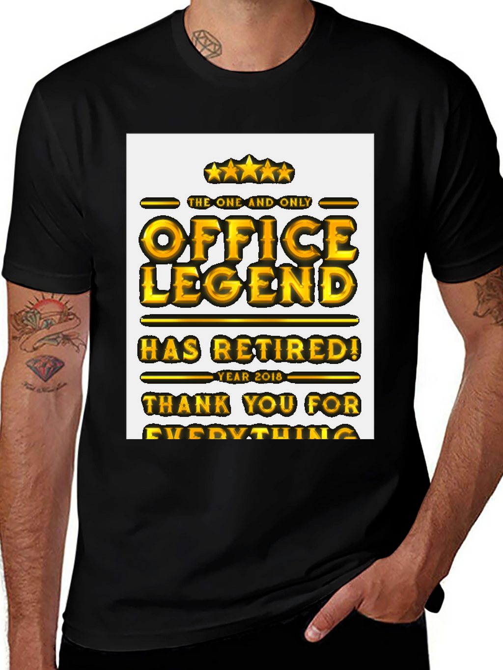 Office Legend Retirement T-Shirt - 2018