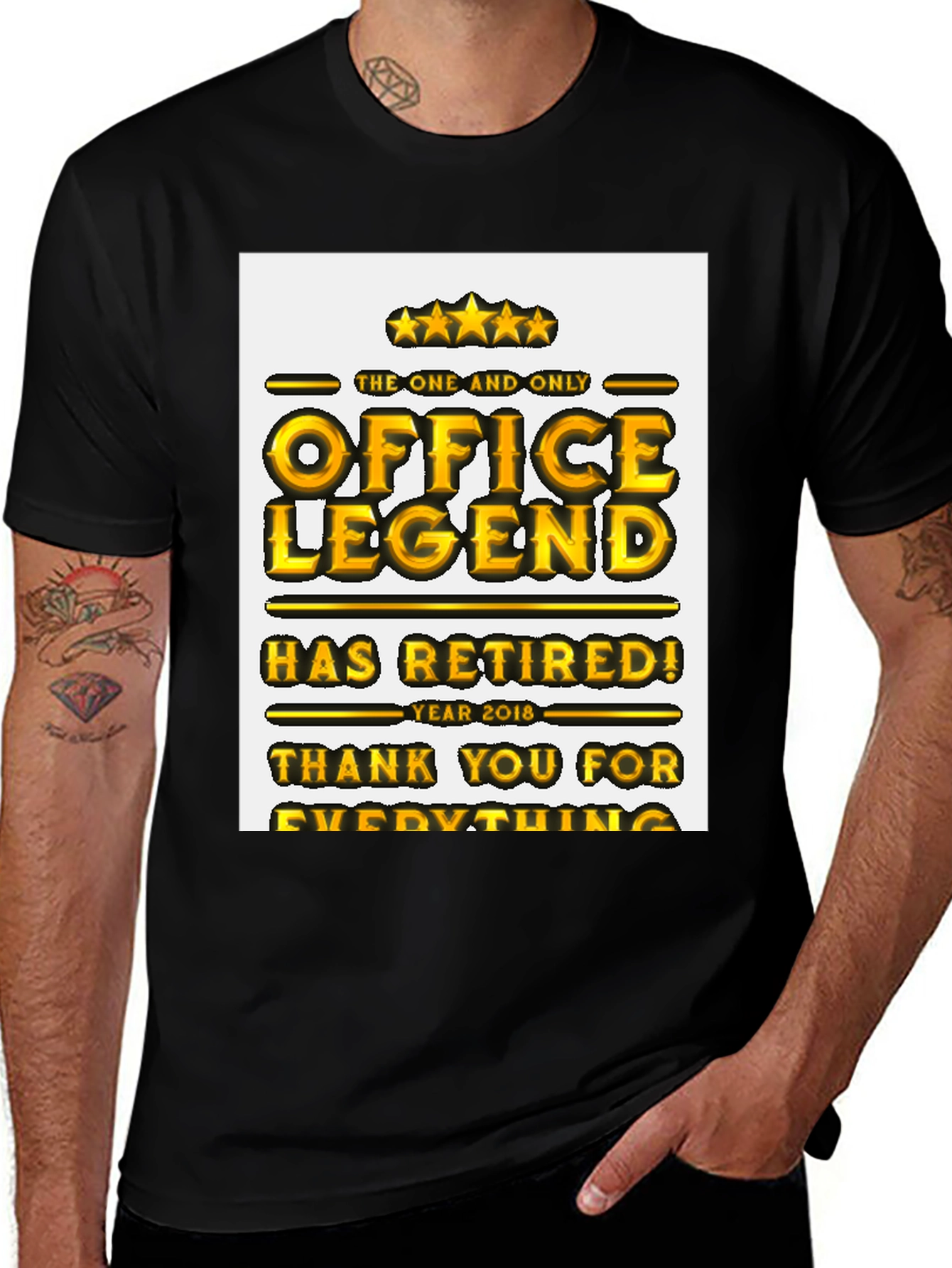 Office Legend Retirement T-Shirt - 2018