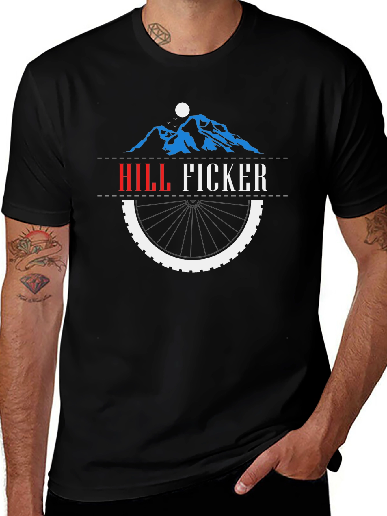 Hill Ficker Mountain Bike T-Shirt