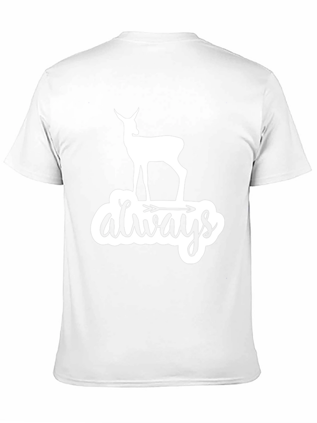 Deer Always Graphic Tee - Black