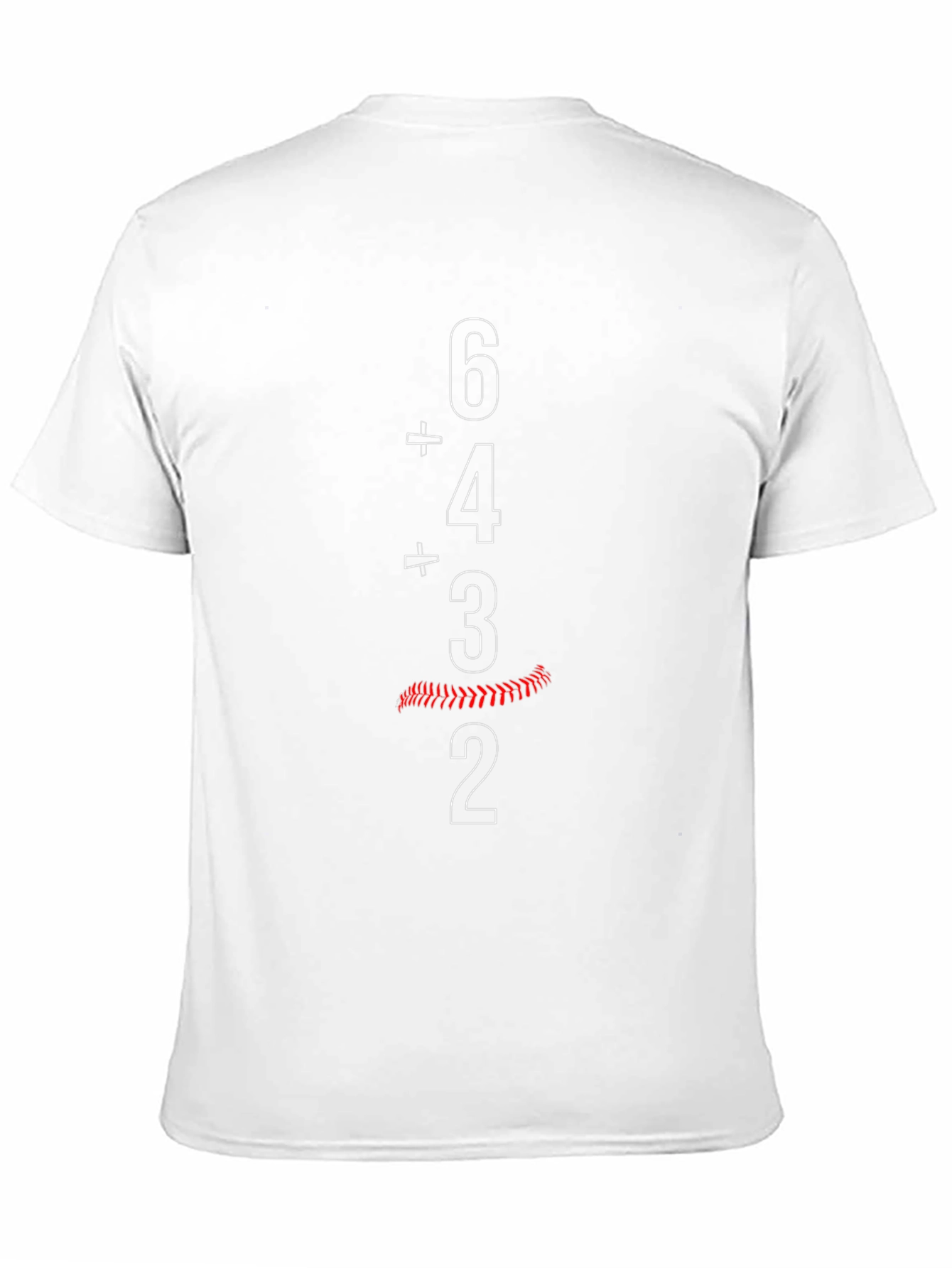 Baseball 6-4-3-2 T-Shirt - Double Play Style