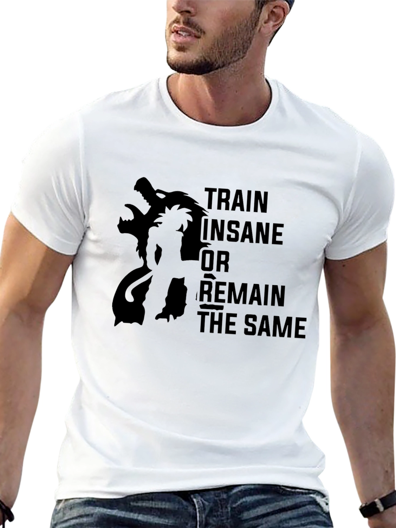 Train Insane Dragon Graphic Tee