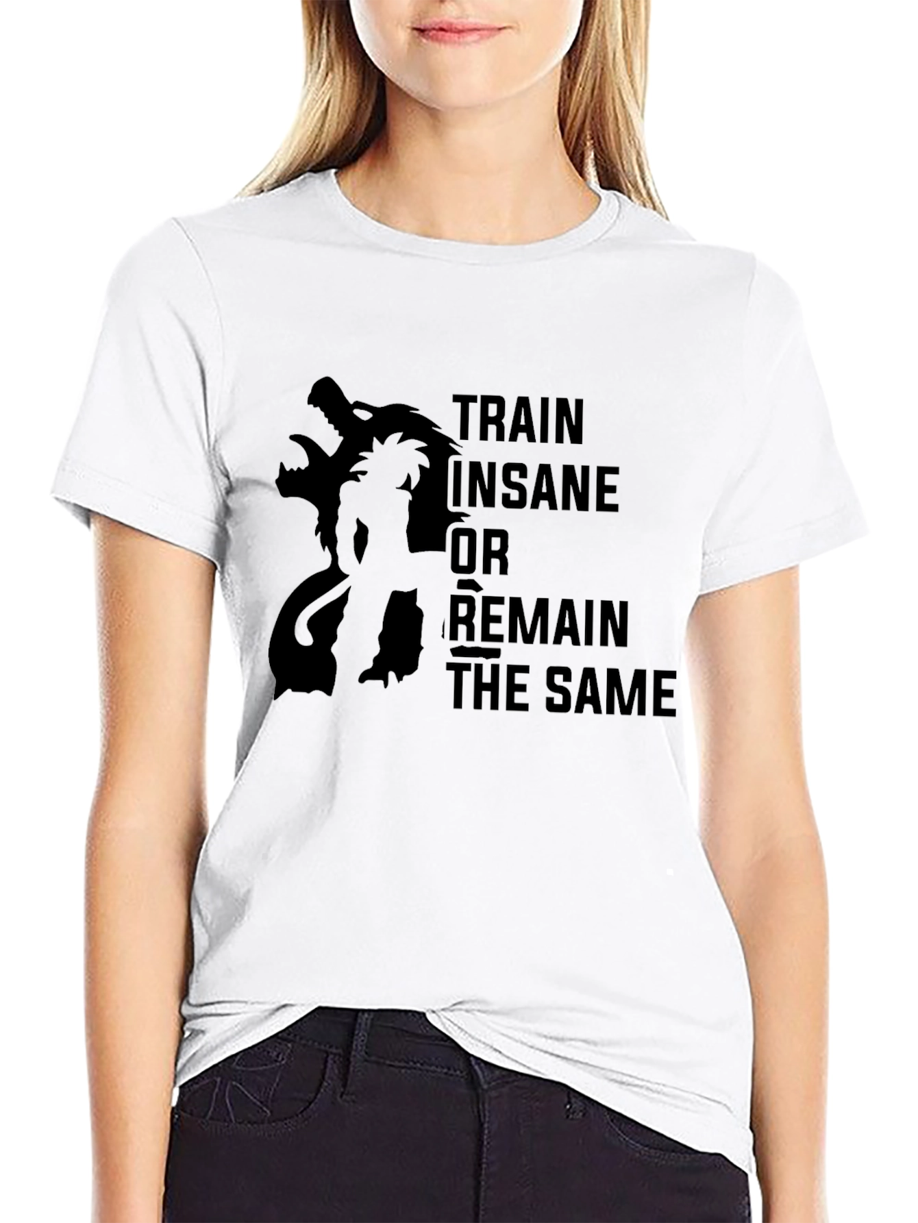 Train Insane Dragon Graphic Tee