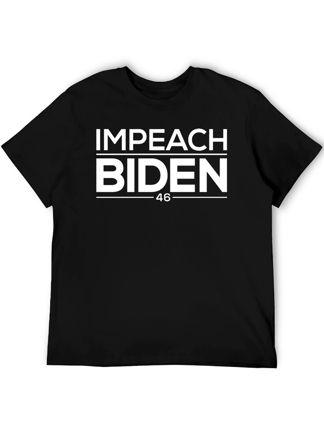 Impeach Biden 46 T-Shirt - Political Statement Tee