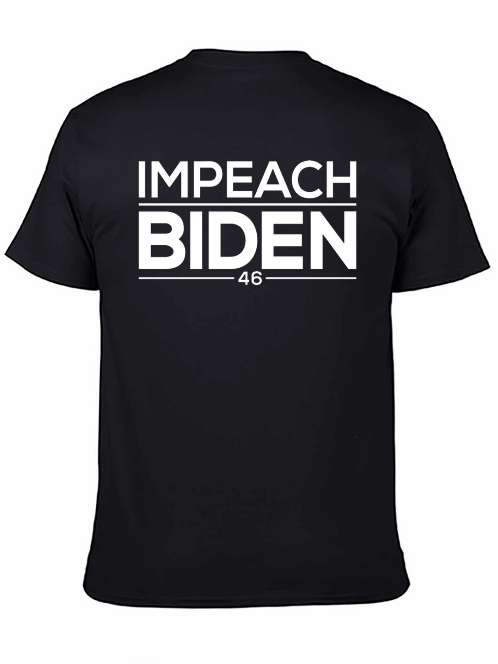 Impeach Biden 46 T-Shirt - Political Statement Tee